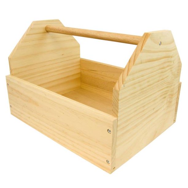 Intrepid International SRWTB Wooden Tack Box