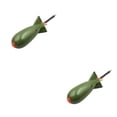 thumbnail image 1 of Herramienta de pesca de carpa Toystoory alimentador de señuelos Verde 2piezas, 1 of 6