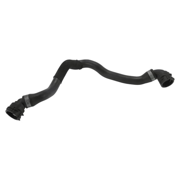 Unique Bargains Radiator Hose Heater Hose Radiator Outlet Hose Pipe No.17127591512 for BMW 535i 2009-2015 Rubber Coolant Pipe Black 1 Pc