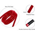 thumbnail image 3 of Weighted Jump Rope for Women, Men, Heavy Duty Jump Rope with Adjustable Thick PVC Rope, Ball Bearing Aluminum Alloy Non-slip Handles, Great for Crossf, 3 of 5