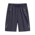 thumbnail image 2 of YVNAURA Women's Plus Size Beach Pants with Pockets, 2026 Summer Quick Dry Loose Fit Casual Shorts for Women, High Waisted Cargo Shorts for Running Gym Hiking Vacation,Dark Gray,XXXL, 2 of 9