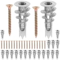 thumbnail image 1 of CATIEBYE 20Jgo Conjunto De Anclajes Y Tornillos Para Drywall Con Resistente Y Surtido De Colores, 1 of 6