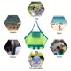 thumbnail image 4 of Mesh Beach Toy Tote Bag For Sand Toys, Shells, Clothes, Towels And So On, Foldable Large Storage Bag, 4 of 5
