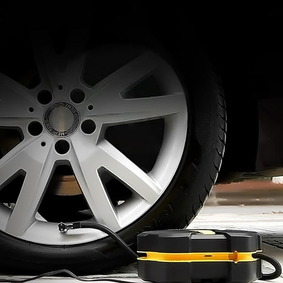 Car Accessories Car Inflator Pump Car Tire Inflator Pump 12v Electric Portable Tire Inflator Pump on Clearance