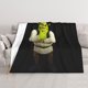 thumbnail image 1 of Manta de aire acondicionado Shrek, manta de felpa de franela suave, manta de cama, manta de sofá para adolescentes, niños, niñas, niños, hombres, mujeres, 1 of 8