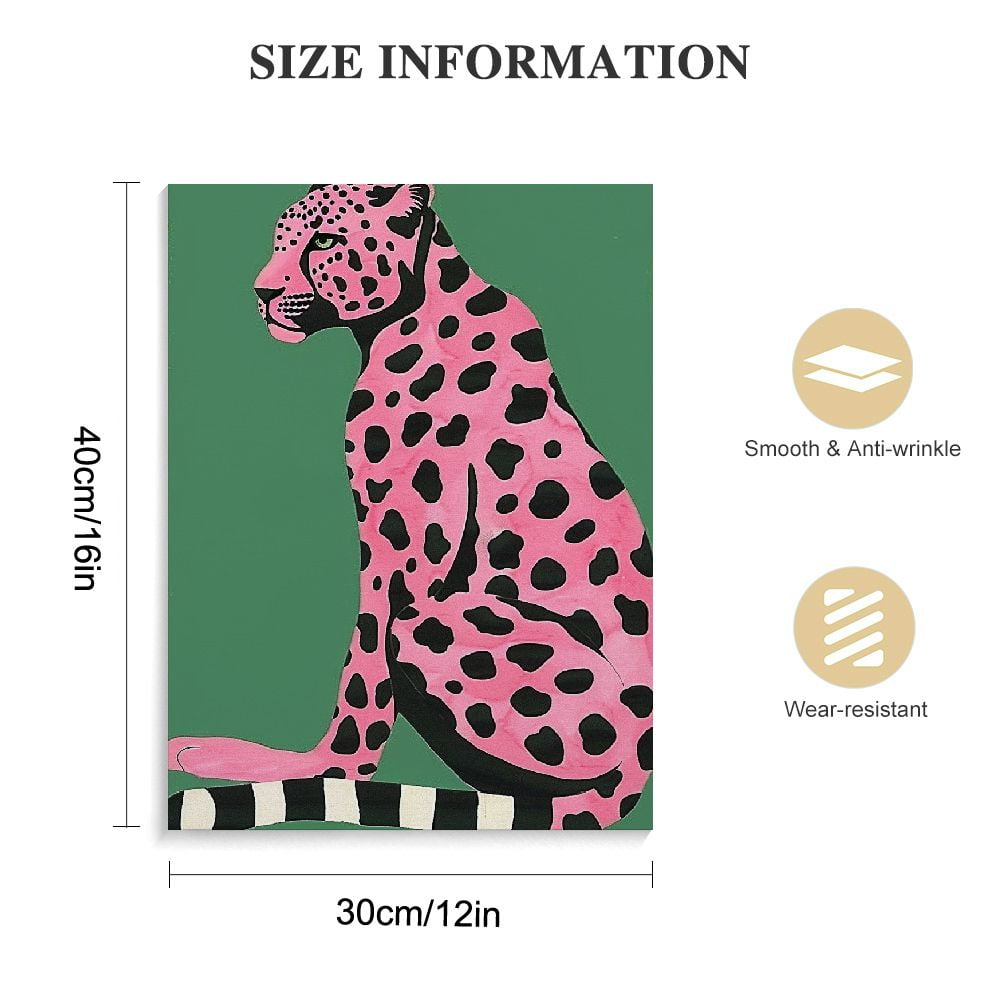 『 Pink cheetahs 』by Ally 20*20cm Amazon.com: ZxXzkwpP Pink Cheetah Print Room Decor Poster