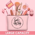 thumbnail image 3 of Set de bolsas de maquillaje Reginary Girls Trip, 9 unidades, regalos de Navidad, 3 of 7