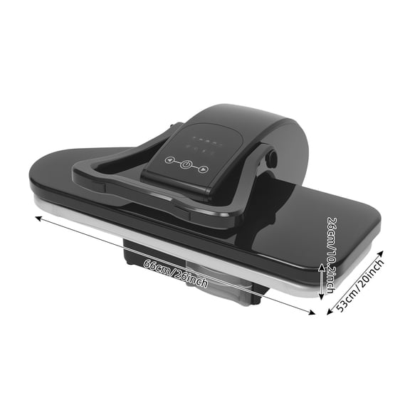 1600W Tabletop Steam Press for Clothes, Heavy-Duty Fabric Press Machine, Heat Press