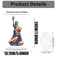 thumbnail image 3 of Statue of Liberty Figurine 250th Anniversary 1776-2026, Mini Statue of Liberty Patriotic Decor, Resin Statue of Liberty Home Decor for Interior Decoration, Independence Day Patriot Day Veterans Day, 3 of 4