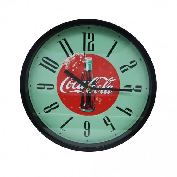 Coca-Cola 895315 Retro 1990s Analog Wall Clock