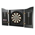 thumbnail image 2 of Electronic Dart Board Cabinet Set With 34 Games - 8 Player Capacity With Wood Cabinet 2 of 9