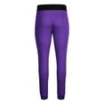 thumbnail image 4 of WREESH Men's Drawstring Sweatpants Fashion Solid Casual Elastic Waist with Pocket Trousers Sport Pants Purple, 4 of 6