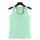 thumbnail image 1 of Qarigey Chaleco de algodón para mujer, ropa recortada de moda de punto, camiseta transpirable fresca, camisas de fondo exterior de primavera, Prendas para la parte del cuerpo verde fluorescente S Qarigey AP010463-31B, 1 of 6