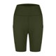 thumbnail image 4 of ICHUANYI Clearance Women's Sport Leggings High Waisted Yoga Workout Exercise For Casual Pocket Summer(Army Green, S) ICHUANYI WER2023081206668, 4 of 7