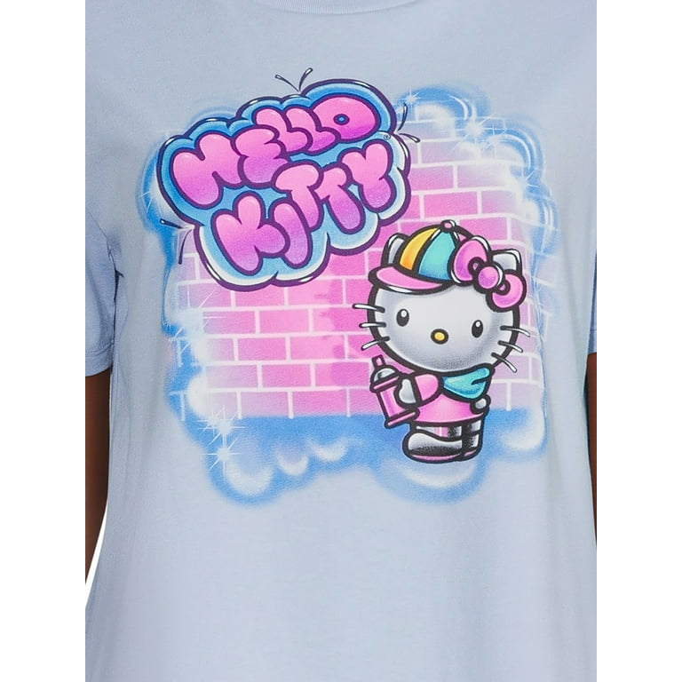 Hello kitty t-shirt✨  Hello kitty t shirt, Hello kitty school, Hello kitty