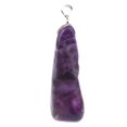thumbnail image 4 of KLKCMS Pendentif en Pierre de Cristal d'Améthyste Naturelle 1 Pce Collier Chanceux Fait Main, 4 of 7