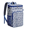 thumbnail image 1 of Monstera Hibiscus Cooler Backpack Leak-Proof Lightweight for Road Trips Travel with Long-Lasting Insulation, 1 of 6