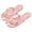 Pink, variant on Women’s Adjustable Strap Flip Flops, Foldable Portable Thong Sandals, Lightweight Non-Slip Slippers for Travel & Beach