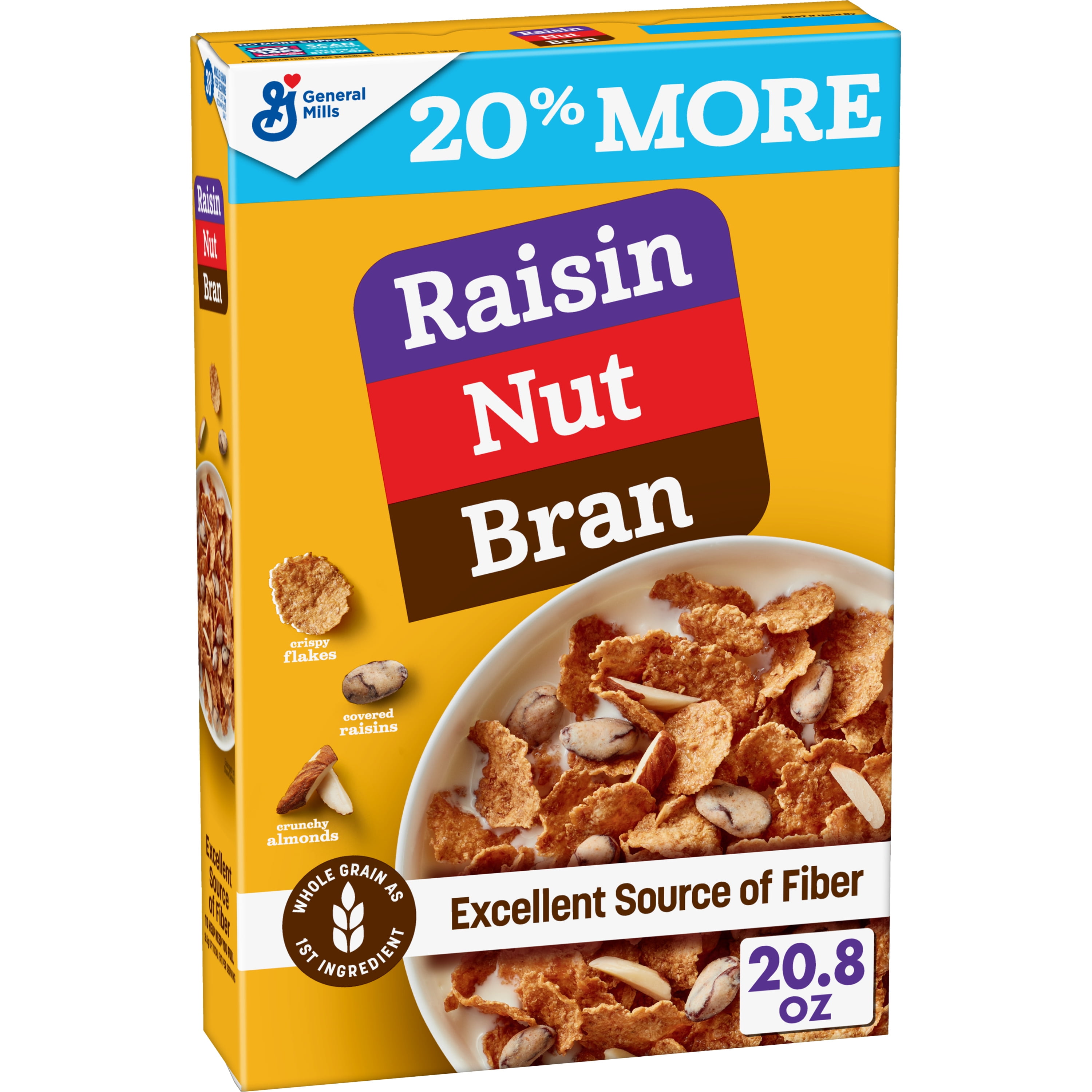 Raisin Nut Bran Cereal, 20.8 oz