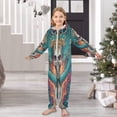 thumbnail image 6 of Soft and Comfortable One-Piece Pajamas Jumpsuits Skeleton and Dragon, 6 of 8
