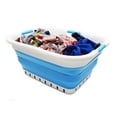 thumbnail image 5 of SAMMART Collapsible Plastic Laundry Basket - Foldable Pop Up Storage Container/Organizer - Portable Washing Tub - Space Saving Hamper/Basket, 5 of 7