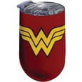 thumbnail image 2 of Spoontiques 16952 Wonder Woman Logo Stainless Tumbler, One Size, Red, 2 of 3