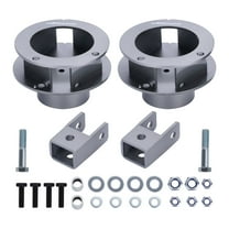 maXpeedingrods 2.5” Front Leveling Lift Kit for Dodge Ram 2500 3500 2013-2022 4WD Coil Spring Spacers Shock Extension Bracket, Gray