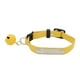 thumbnail image 1 of Collar de Perro Ajustable Accesorios Revestimiento Fluorescente Único Cuello de Seguridad Amarillo Jinwen Collar de mascota personalizado, 1 of 8
