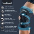 thumbnail image 2 of Rodillera EXOUS BODYGEAR EX-701 Soporte para desgarros de menisco, 2 of 9