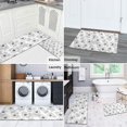 thumbnail image 5 of Pioneer Flower Floral Print Pattern Kitchen Rugs Sets Of 2, Anti Fatigue Non Slip Washable Floor Mats for Kitchen Sink Laundry, 17X30 Inch + 17X47 Inch, 5 of 6