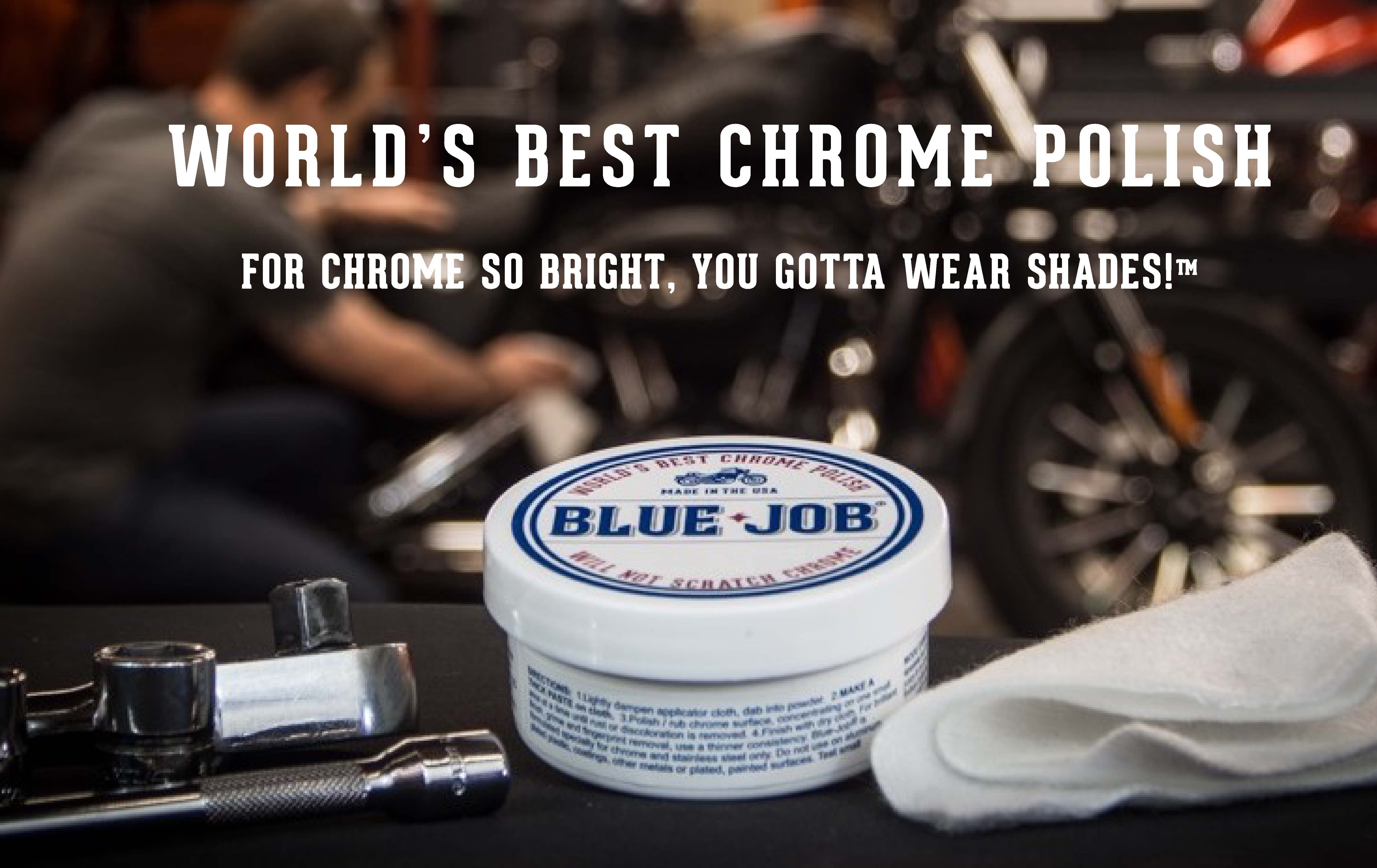 Blue Job Chrome Polish Walmart Com Walmart Com