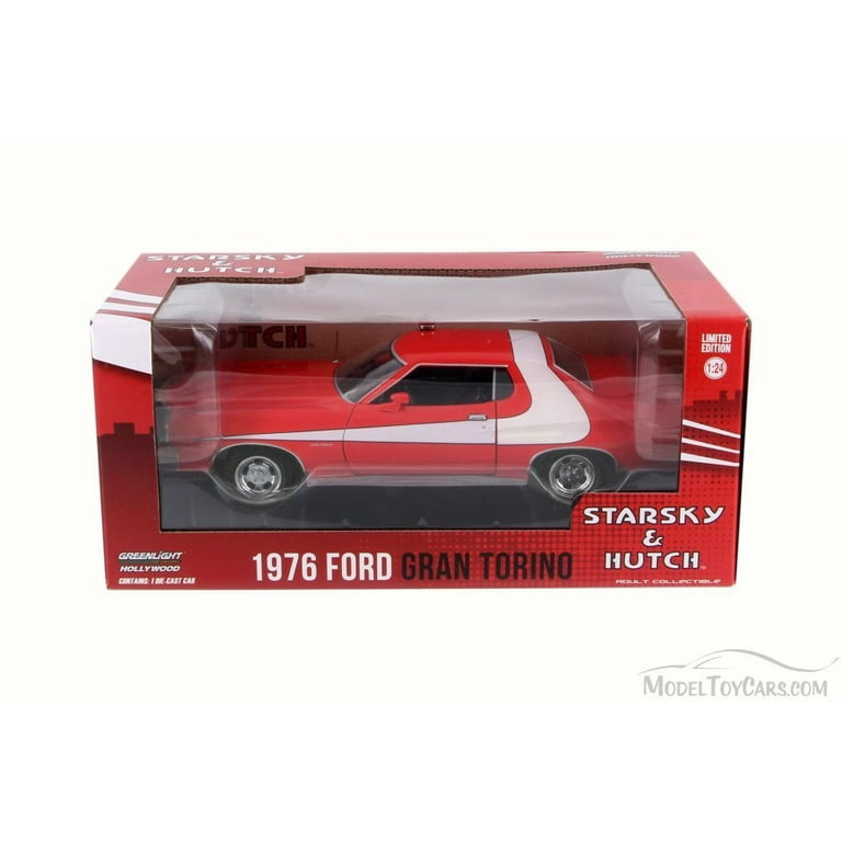 STARSKY & HUTCH FORD GRAN TORINO MODEL CAR 1:24 SCALE LARGE 1976