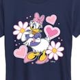 thumbnail image 3 of Disney - Daisy Sticker Look - Women's Short Sleeve Graphic T-Shirt, 3 of 5