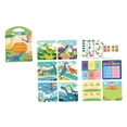 thumbnail image 1 of Libro de pintura de agua Libros de actividades de agua Juego de enseñanza Ayuda Motor Habilidad Motor Juguesa Reutilizable Juguete Educativo para dinosaurio, 1 of 9