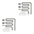 thumbnail image 4 of Transemion Electric Smoker With Heating Element Made With Stainless Steel Plug And Play 2Set, 4 of 6