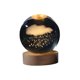 thumbnail image 3 of Bola de cristal 3D Luz de noche Lámpara de noche Luz de noche Base de madera Noche decorativa Lluvia Yuyangstore Luz de noche, 3 of 8