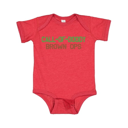 

Inktastic Call of Doody: Brown Ops Gift Baby Boy or Baby Girl Bodysuit
