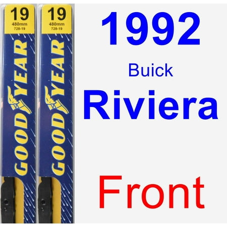 - 1992 Buick Riviera Wiper Blade Set/Kit (Front) (2 Blades) - Premium