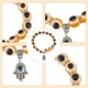 thumbnail image 3 of Pulsera de cuentas de 8 colores con la mano de Hamsa para hombres y mujeres, pulsera elástica de cuentas para protección y bendición, joyería de buena suerte., 3 of 7