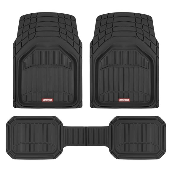Alfombrillas para coche Motor Trend 943-BK FlexTough Defender, color negro
