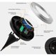 thumbnail image 2 of Paquete de 6 luces LED para jardín con energía solar, 16 luces LED para exteriores, impermeables, IP65, luces para caminos de césped, blanco frío JAMW Sencillez, 2 of 5