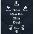 thumbnail image 2 of You Can Do This Dad Diaper Change Toddler Boy Girl T Shirt Infant Toddler Brisco Brands 12M, 2 of 6