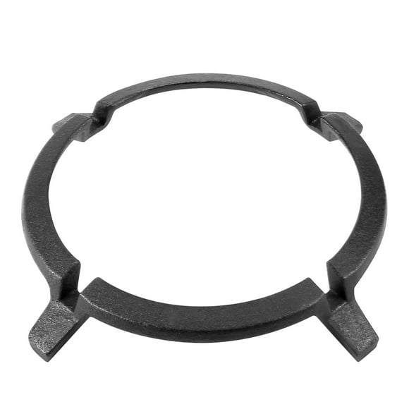 1Pc Black Wok Stands Cast Iron Wok Pan Support Rack for Burners Gas Hobs Cookers Cookers Kitchen Supplies Tool Accessories