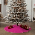 thumbnail image 6 of Bingfone Christmas Tree Skirt Mat Christmas Decoration Interior 30"-Darkmagenta, 6 of 8