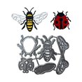 thumbnail image 1 of Matrices de corte metálicas de insectos MALISTLN: abejas y mariquitas para manualidades DIY, 1 of 2