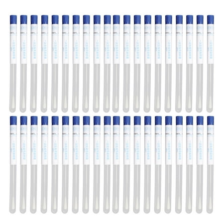 

50 Sets Flocking Nasal Swabs Disposable Nose Swabs with Tubes(Random Color)