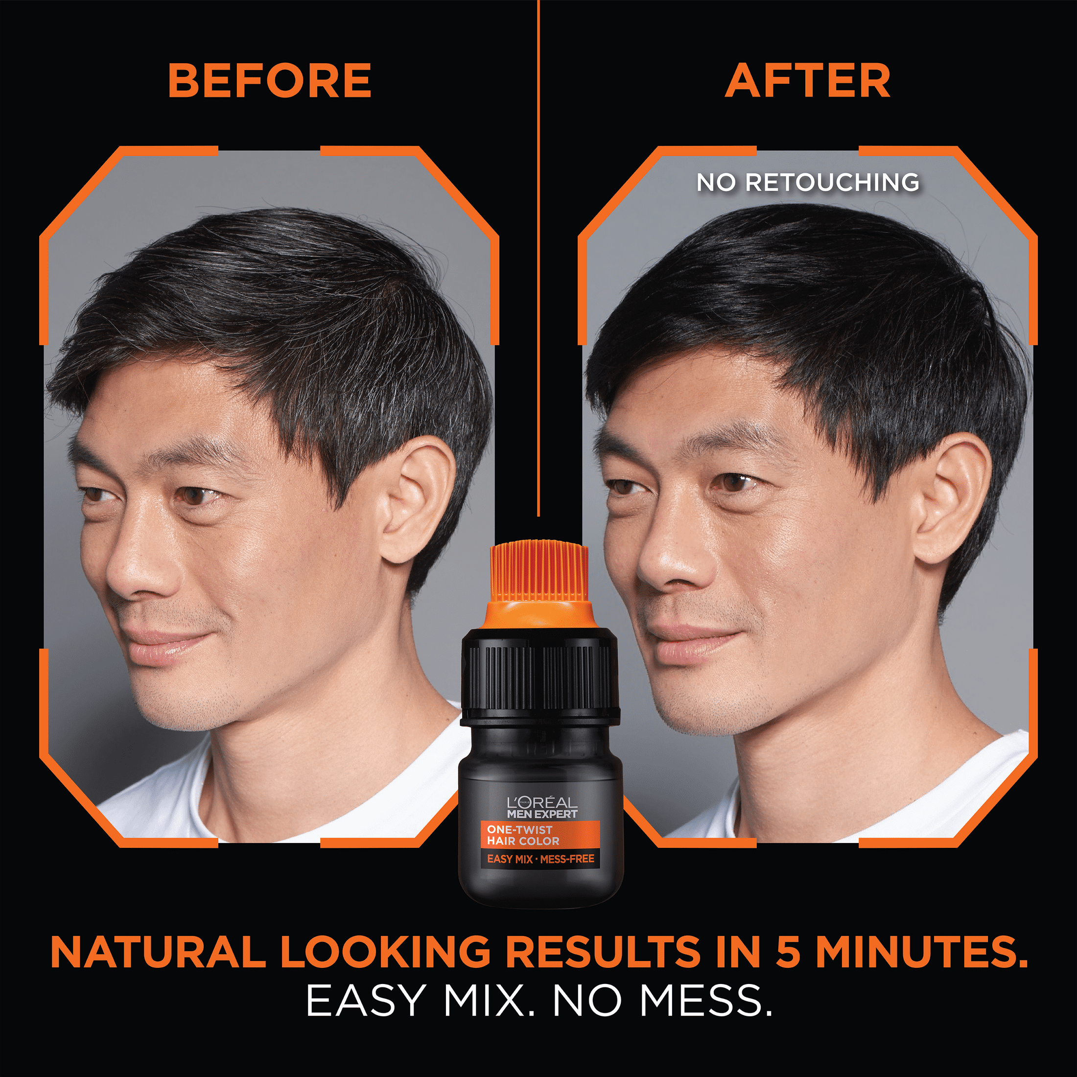 L'Oreal Paris Men Expert Permanent Hair Color, Deepest Black 00