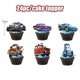 thumbnail image 3 of Decoración de cumpleaños de Disney Cars Dibujos animados Rayo Mcqueen Fiesta Platos de papel Servilletas Vasos Globos Suministros para eventos Baby Shower Niño, 3 of 5