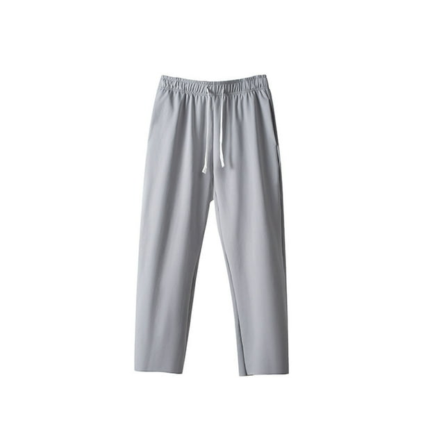 Ceisia Men's Elastic Waist Sportswear Pants, Drawstring with Pockets & Quick Dry Gift Fabric for Casual Wear
