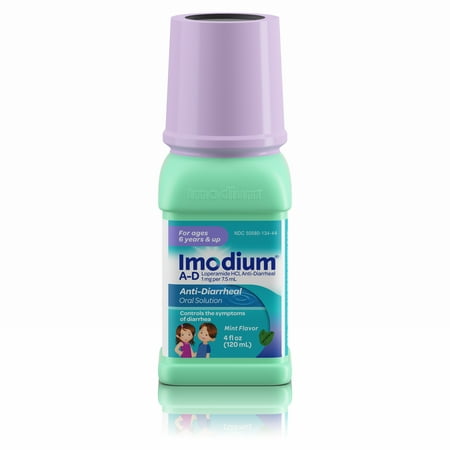 Imodium A-D Liquid Anti-Diarrheal Medicine for Kids, Mint, 4 fl. (Best Diarrhea Medicine For Kids)
